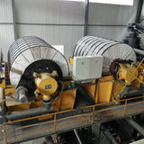 Disc vacuum filter, solid-liquid separation and dehydration equipment, specially designed for tailings in mining environmental protection.
