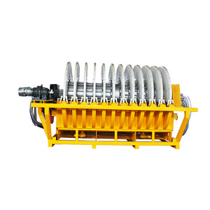 Energy-saving disc vacuum filter, tailings dry discharge dewatering equipment.