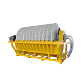 Energy-saving disc vacuum filter, tailings dry discharge dewatering equipment.